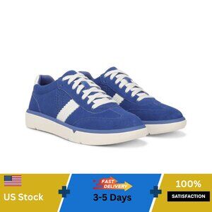 Women Mazarine Blue Suede City Walk Sneaker